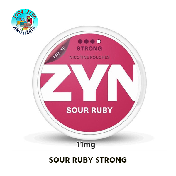 ZYN SOUR RUBY STRONG