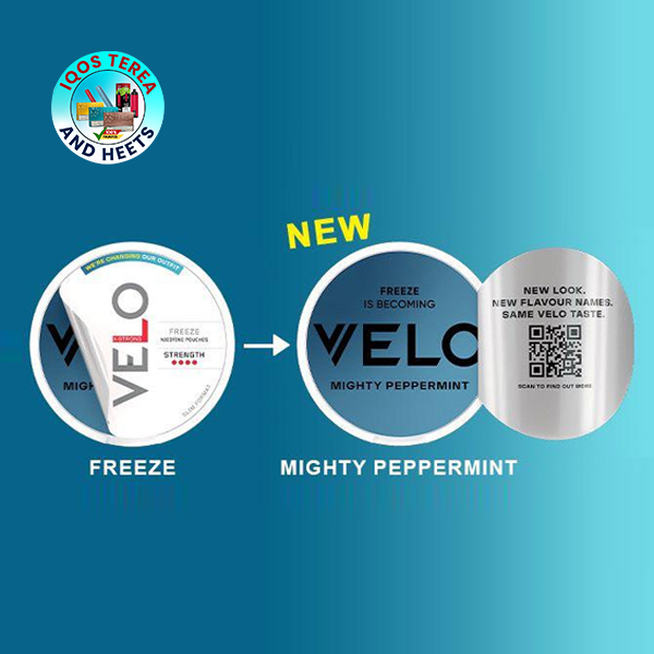 Velo freeze and peppermint